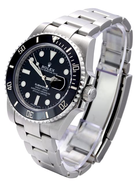 rolex submariner ceramic side clock